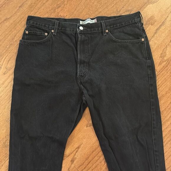 Levi’s size 40/32 black jeans - Picture 2 of 10